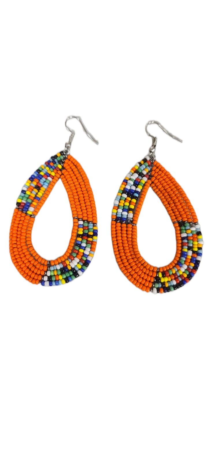 Elegant Maasai Bead Earrings