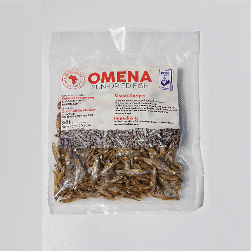 Natural Sun-Dried Fish from Lake Victoria - Omena/Daaga/Silver Cyprinid