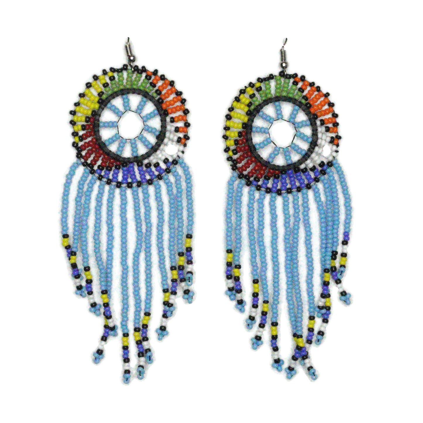 African Maasai Zulu Dangle Earrings