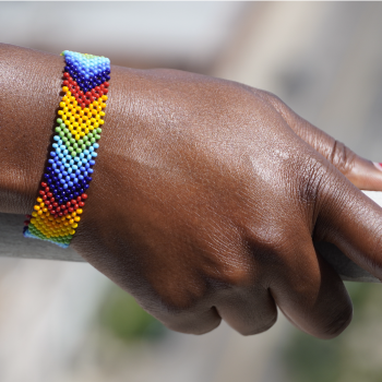 Rainbow Beaded Bracelet - Unisex