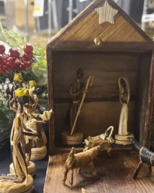 Banana Fiber Nativity Box Set