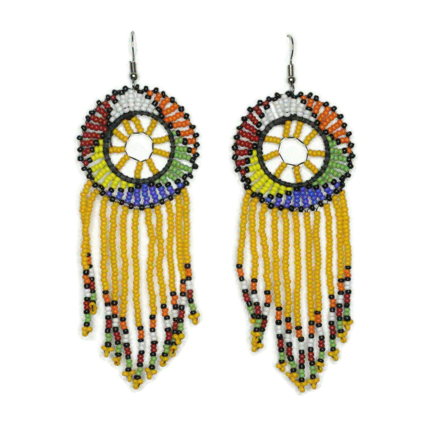 African Maasai Zulu Dangle Earrings