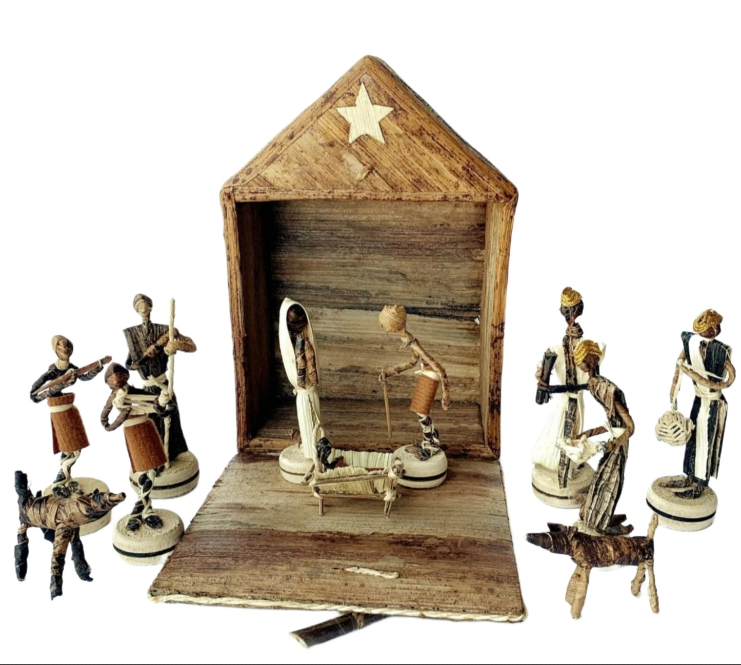 Banana Fiber Nativity Box Set