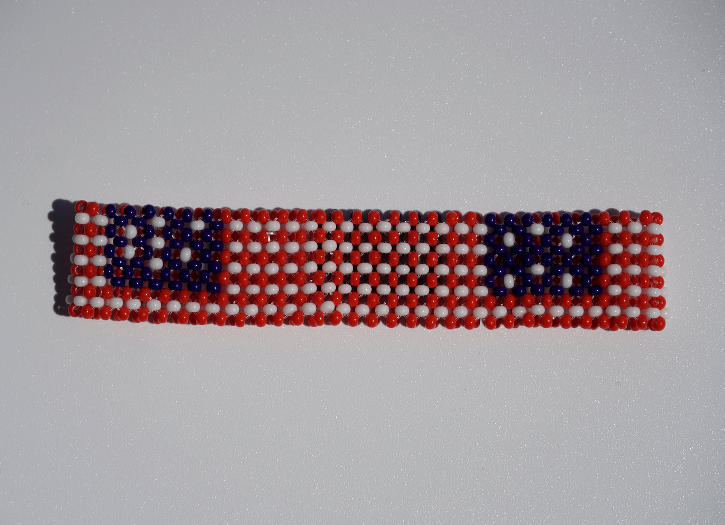 United States Flag Beaded Bracelet - Unisex