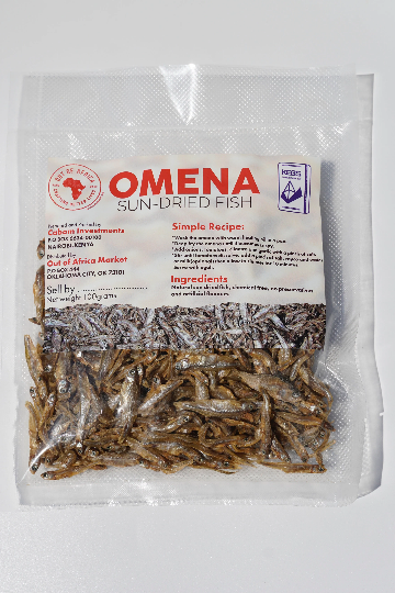 Natural Sun-Dried Fish from Lake Victoria - Omena/Daaga/Silver Cyprinid